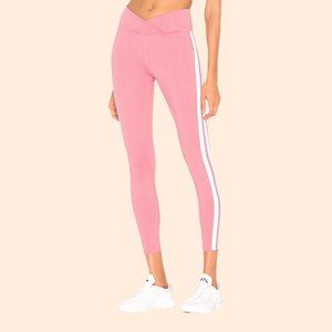 Year Of Ours x Revolve Pink Track Stripe Leggings Size XS